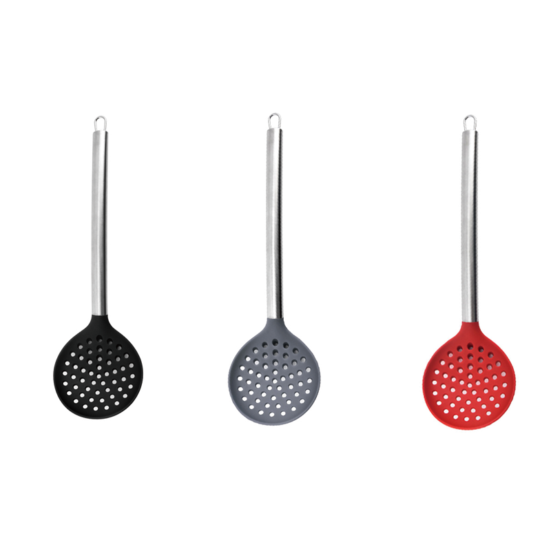 Wholesale Silicone Cookware, All Stainless Steel Handle Kitchenware