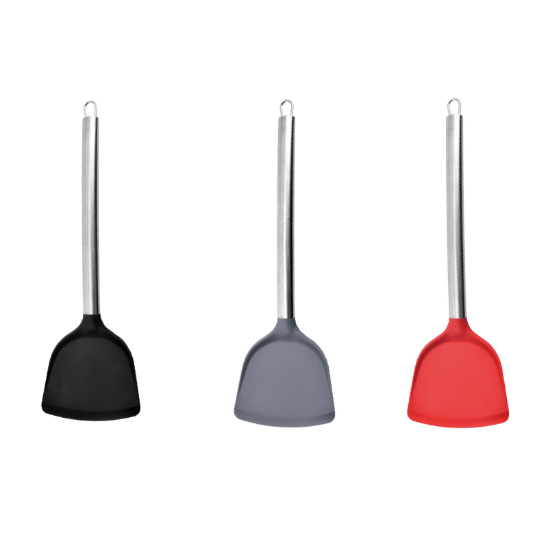 Wholesale Silicone Cookware, All Stainless Steel Handle Kitchenware