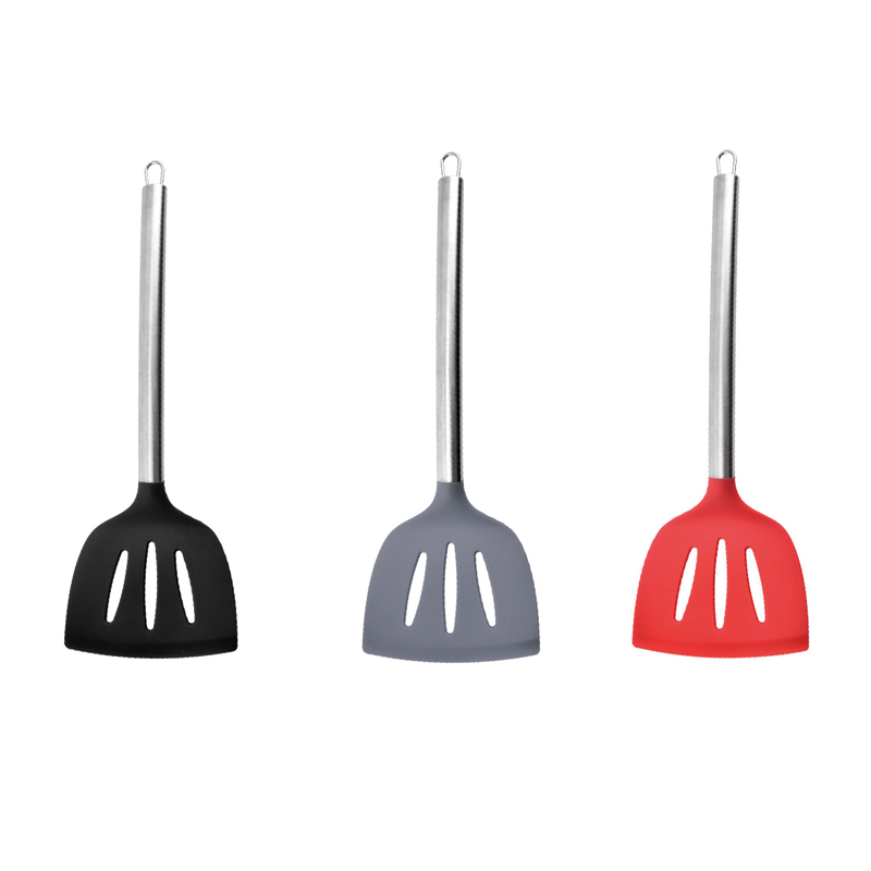 Wholesale Silicone Cookware, All Stainless Steel Handle Kitchenware