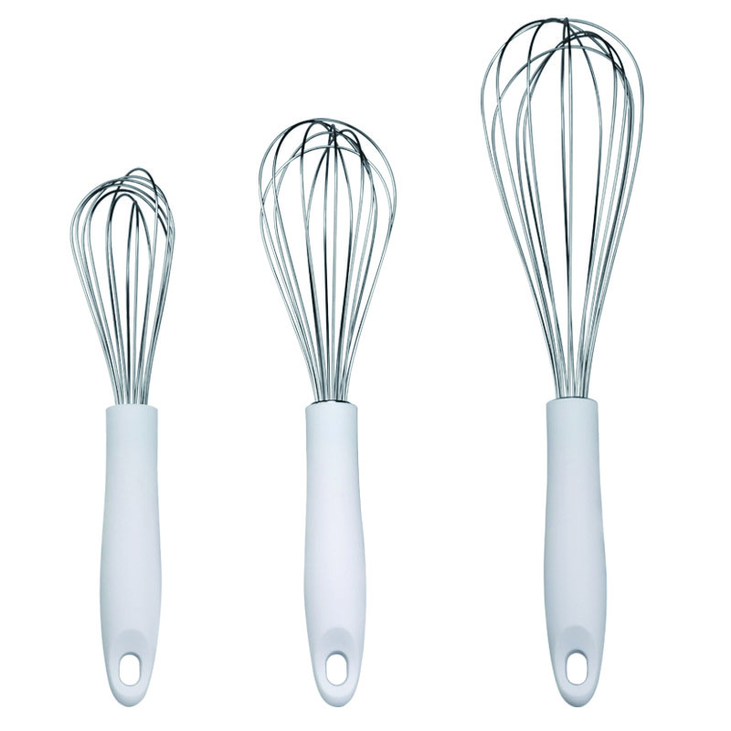 Bulk Wholesale Premium Silicone Blender, Stainless Steel Egg Beater 