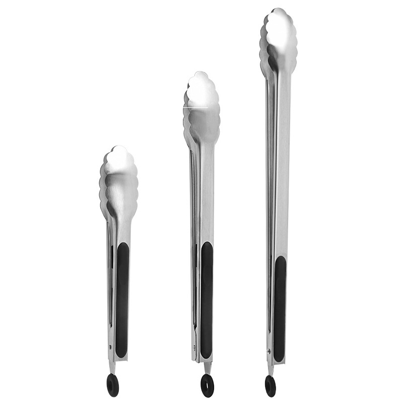 Wholesale Bulk Kitchen Food Tongs, Stainless Steel Tongs OEM Available