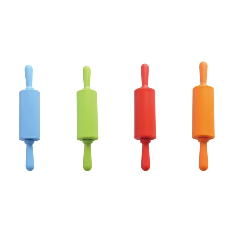 Wholesale Silicone Rolling Pin with PP Handle, OEM Customization