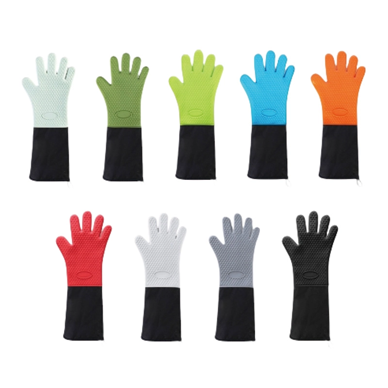 OEM Cotton Grilling Gloves Wholesale, Boneless Edge Heart Design