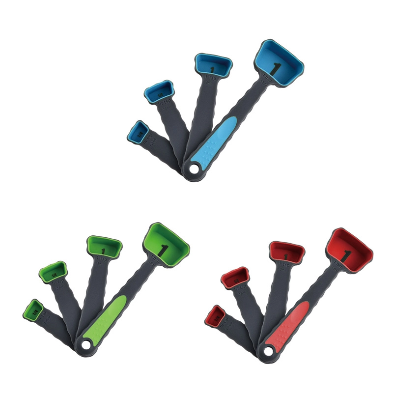 Wholesale 4-Piece Measuring Spoon Set with OEM Customization