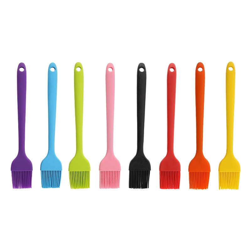 Bulk Wholesale Heatproof Pastry Brush, Solid Color Nylon Oil Brush