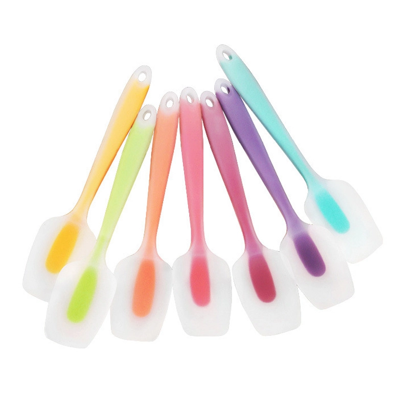 Bulk Wholesale Silicone Spatula with OEM, Semi-Transparent Scraper