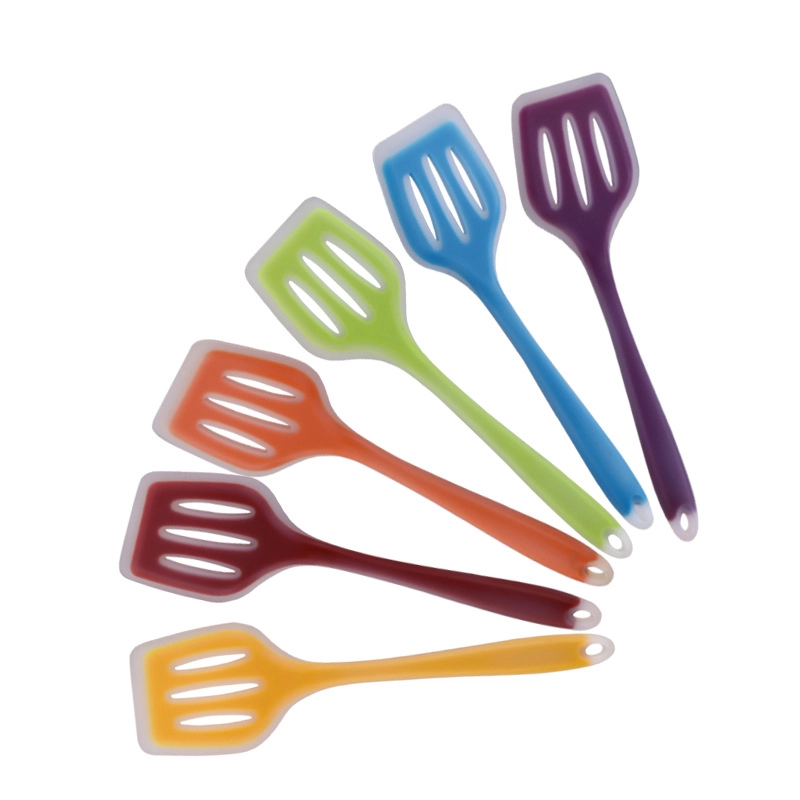 Wholesale Silicone Spatula, Non-Stick Semi-Transparent Leak Shovel