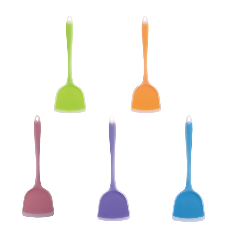 Wholesale Silicone Non-Stick Spatula, Semi-Transparent Chinese Shovel