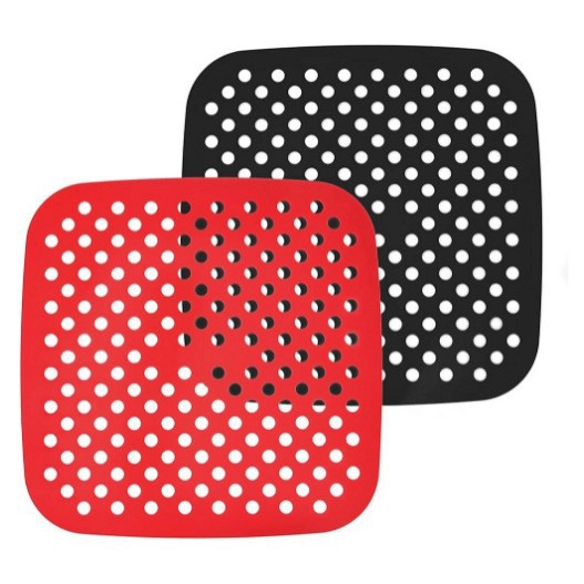 Reusable Square Silicone Air Fryer Liners – Wholesale & Customizable