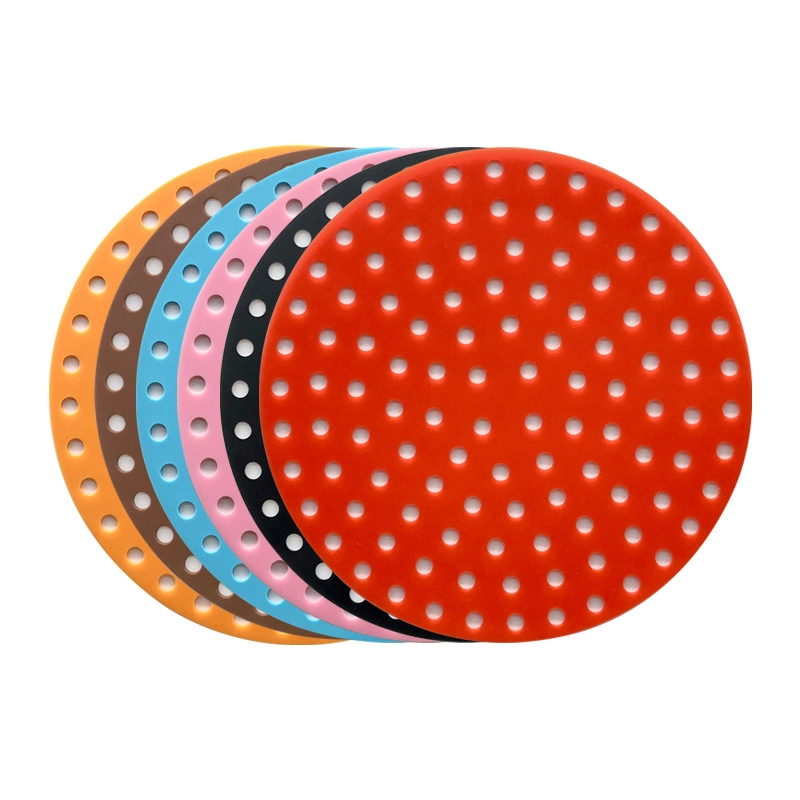 Round Silicone Air Fryer Liners Wholesale Customizable