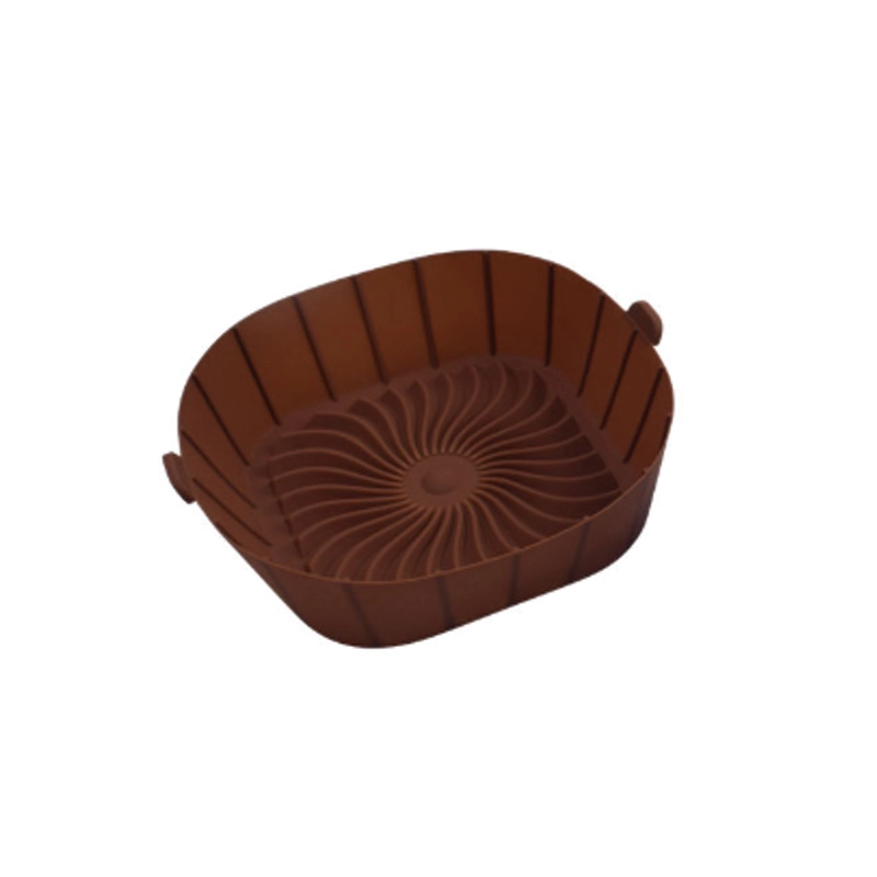 Wholesale Silicone Air Fryer Basket Liner Square with OEM Customization