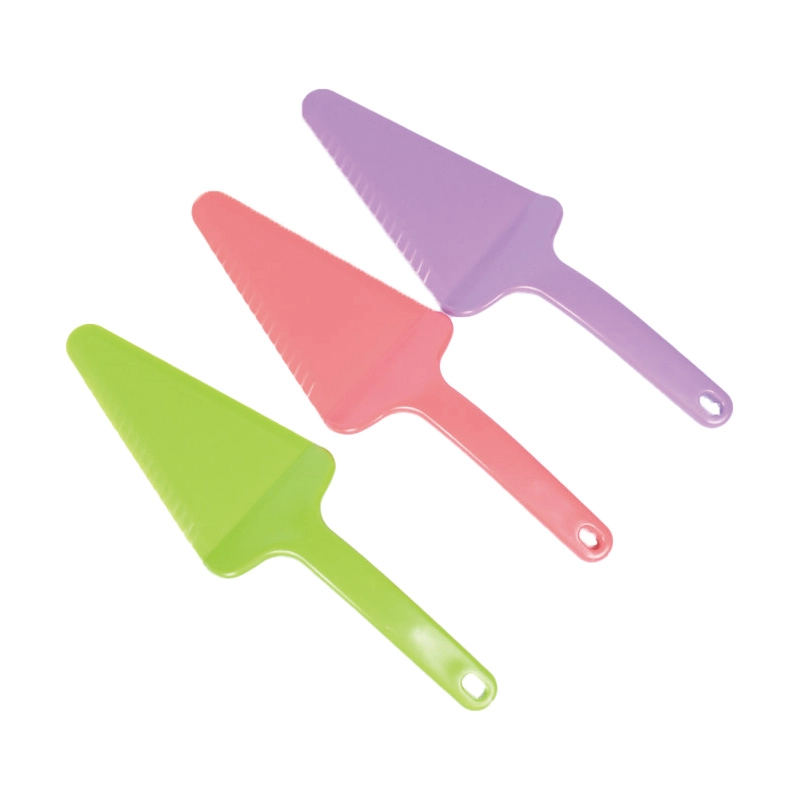 Wholesale Pizza Triangular Shovel – Colorful Plastic Triangle Cake Shovel OEM Available