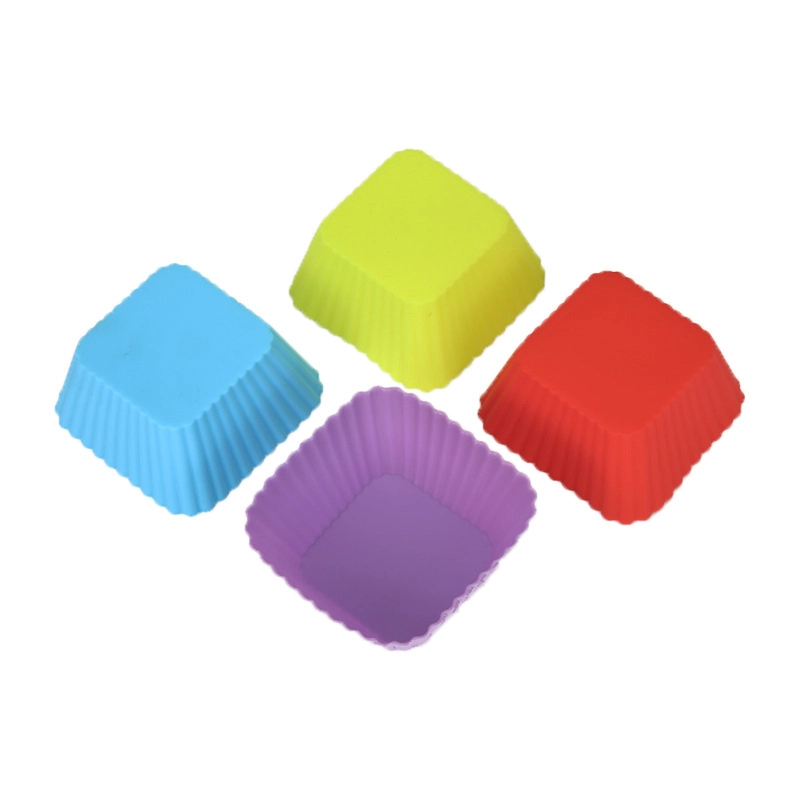 Wholesale Silicone Muffin Cups – Square Muffin Cups with OEM Customization
