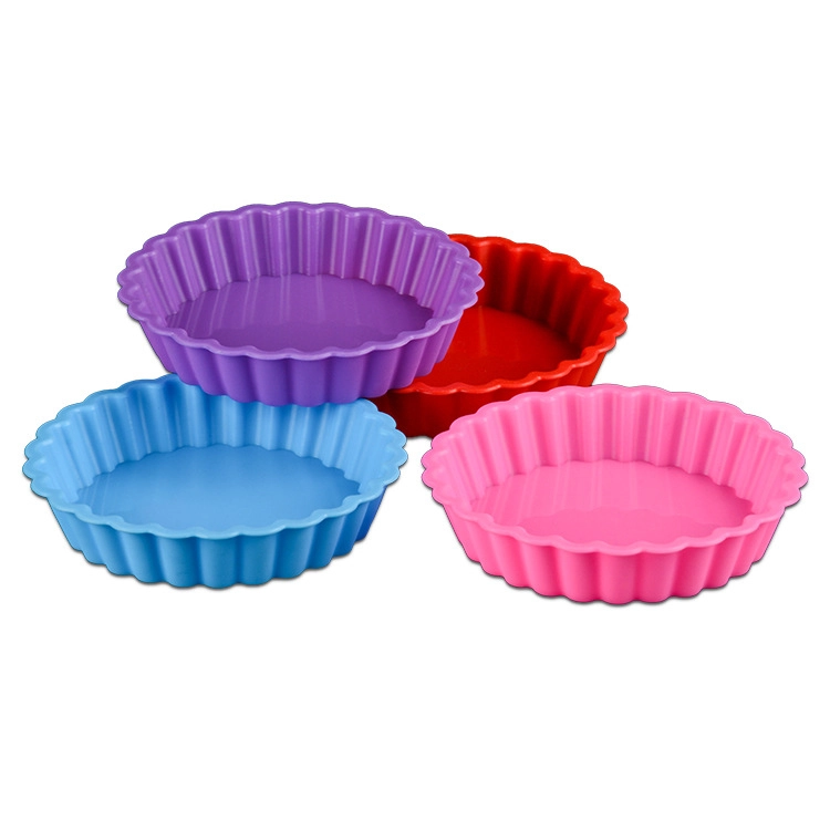 Wholesale Silicone Baking Cups – Round Lace Muffin Cup OEM Available