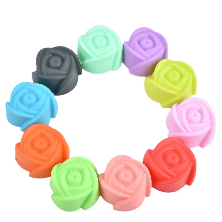 Wholesale Silicone Cake Baking Cups – Rose Muffin Cups OEM Available
