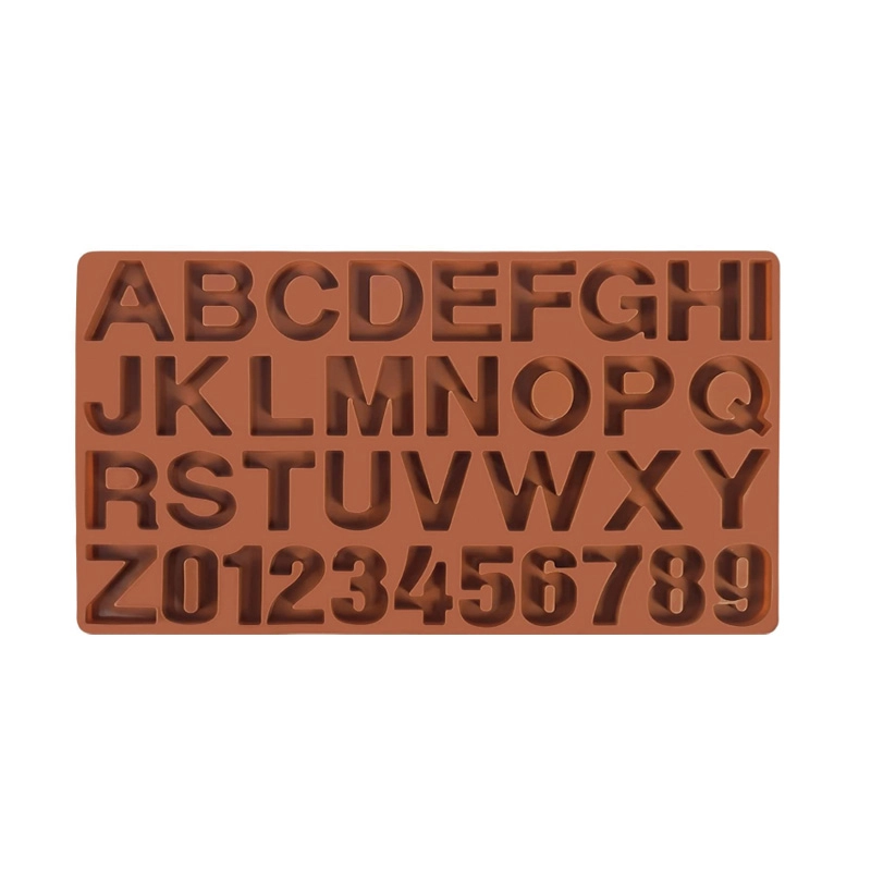 Wholesale Numbers 0-9 and Letters A-Z Silicone Fondant Mold