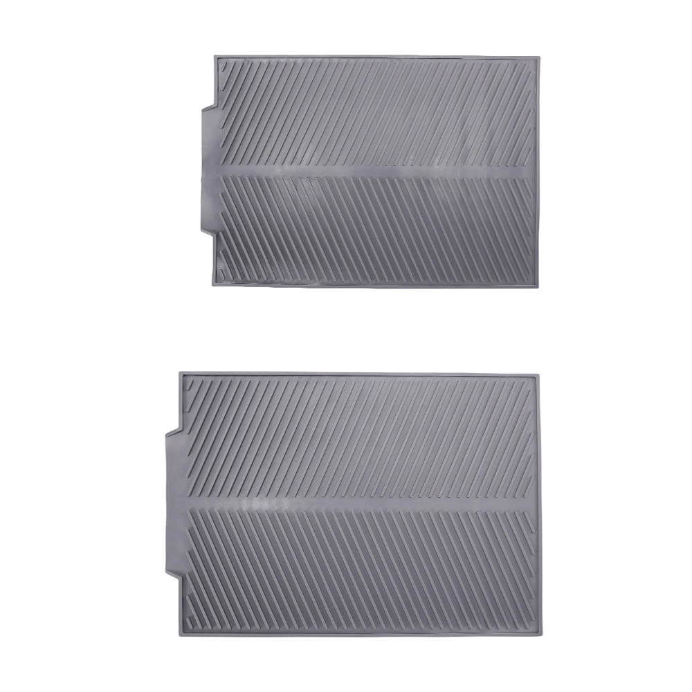 Wholesale Twill Silicone Dishwashing Mat for Kitchen Use OEM