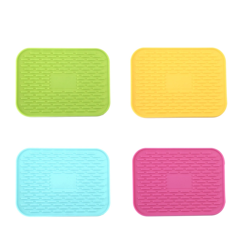 holesale Silicone Tableware Drying Mat, Vertical Drain Mat