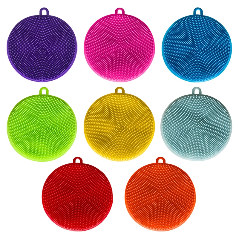 Wholesale Silicone Dish Brush with Double-Sided Design, OEM Supplier