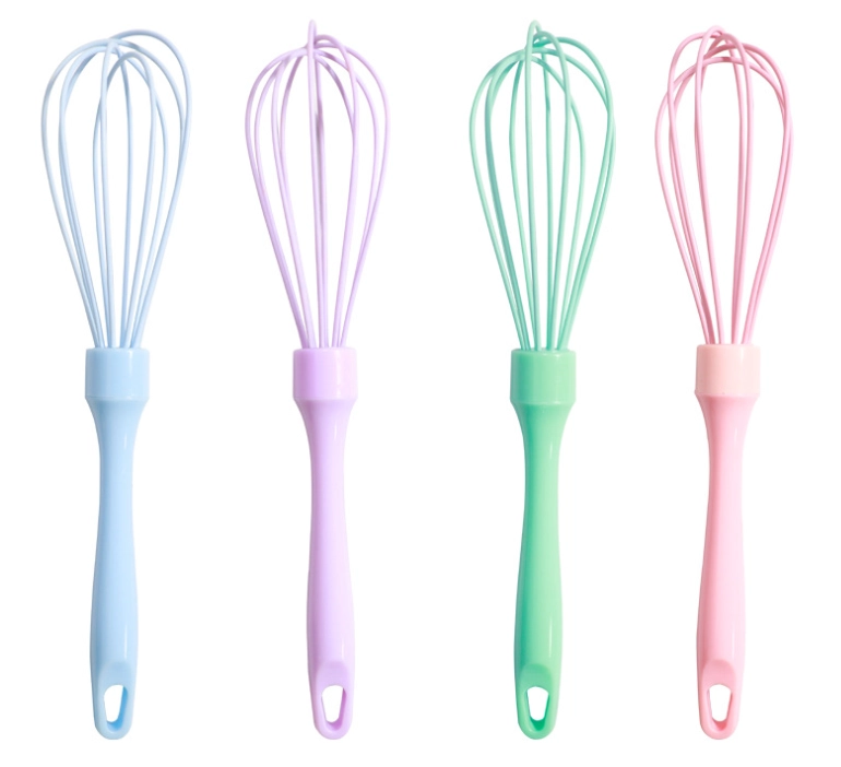 Wholesale Silicone Egg Beater with OEM Custom Rubber Handle Design
