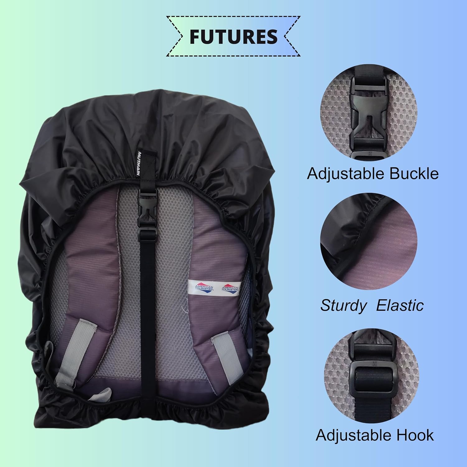  ProPlus Waterproof Backpack Cover 30 to 45 ltr 