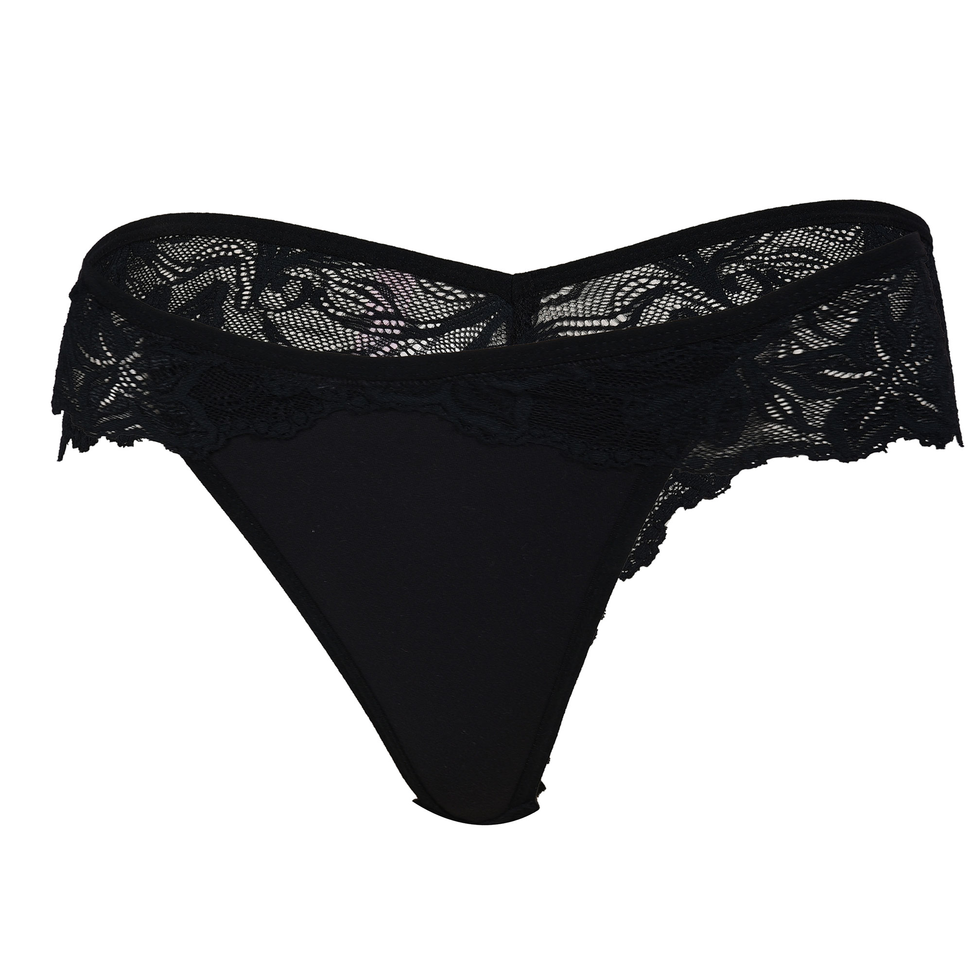 Pearlfly Women Cotton Lace Panty