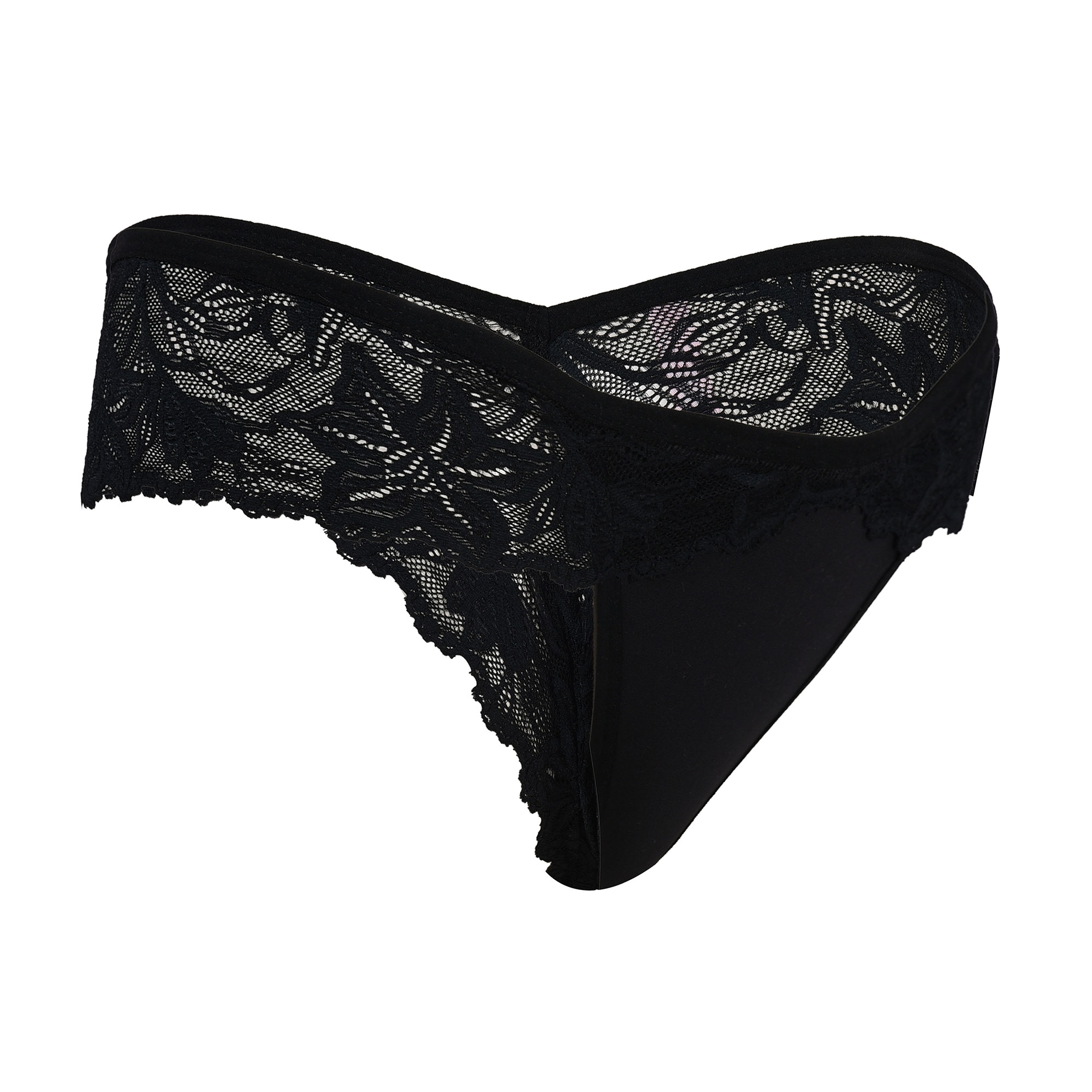  Pearlfly Women Cotton Lace Panty
