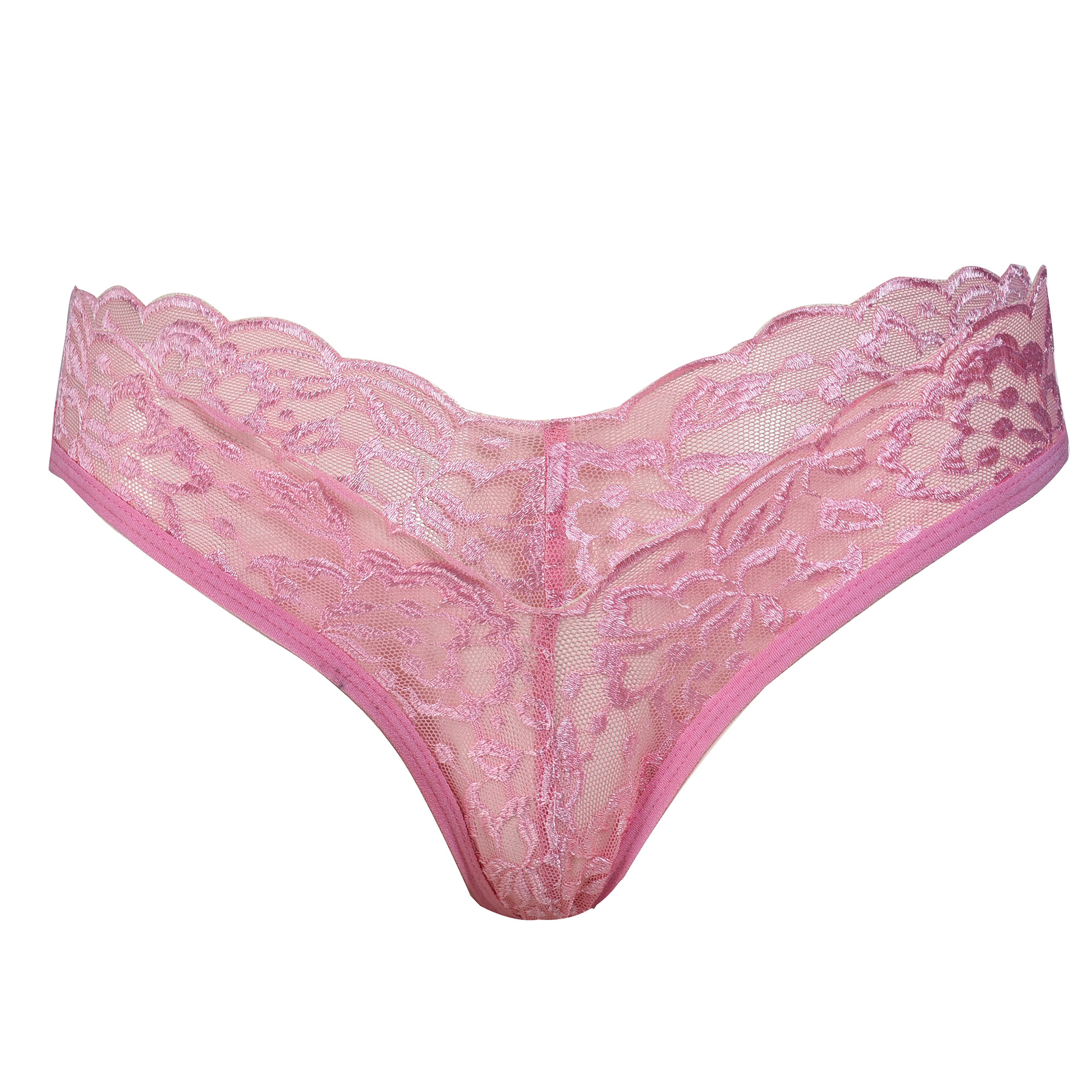  Pearlfly Women Lace Thong  Panty