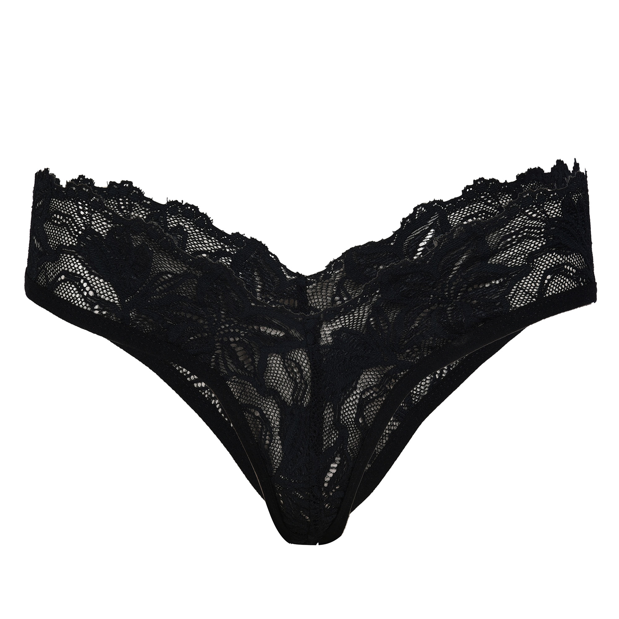 Pearlfly Women Lace Thong