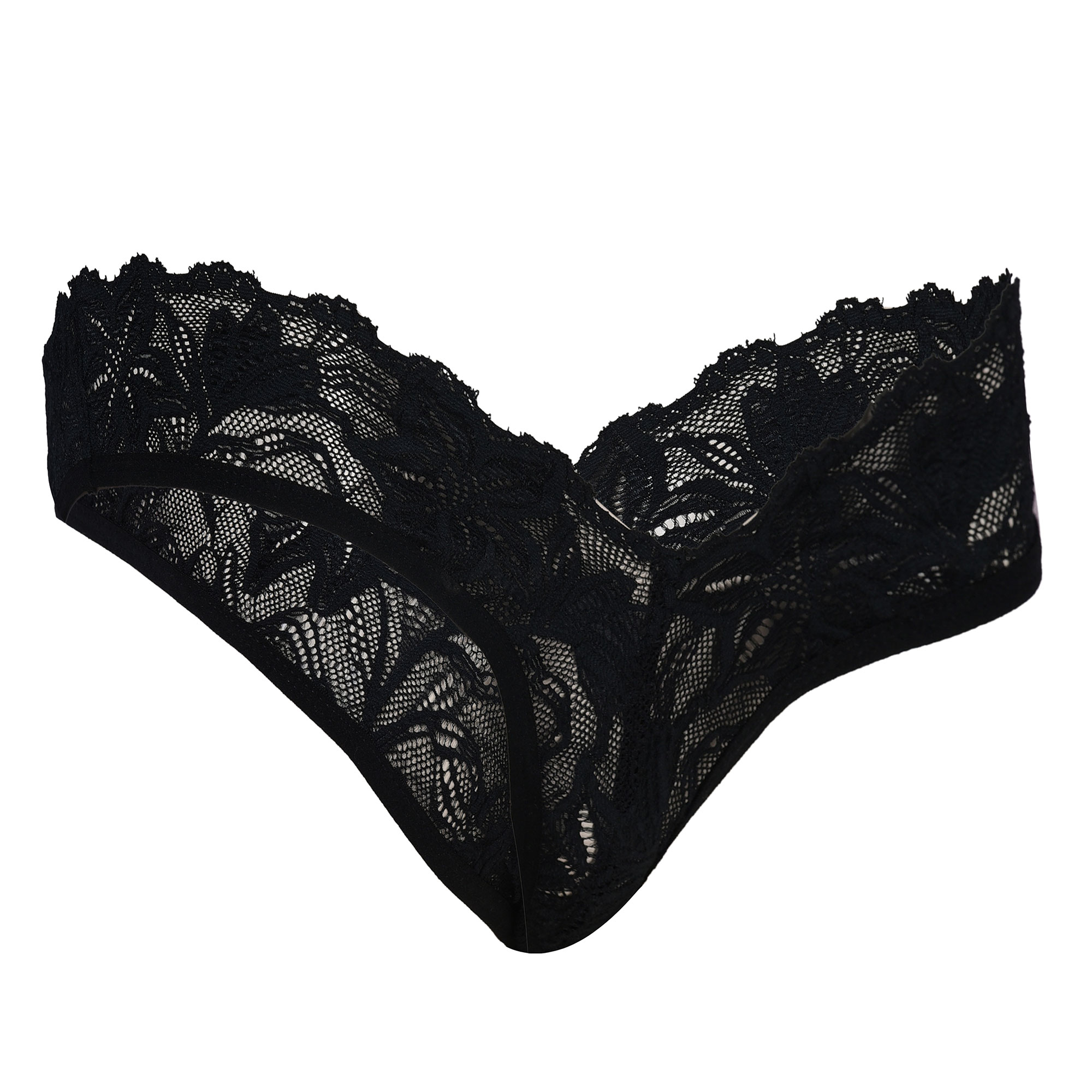 Pearlfly Women Lace Thong