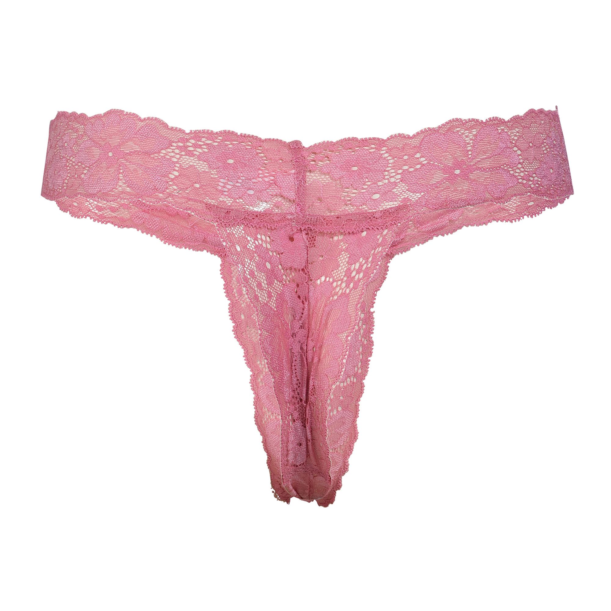 Pearlfly Women Lace G-String Thong [Combo-2]   