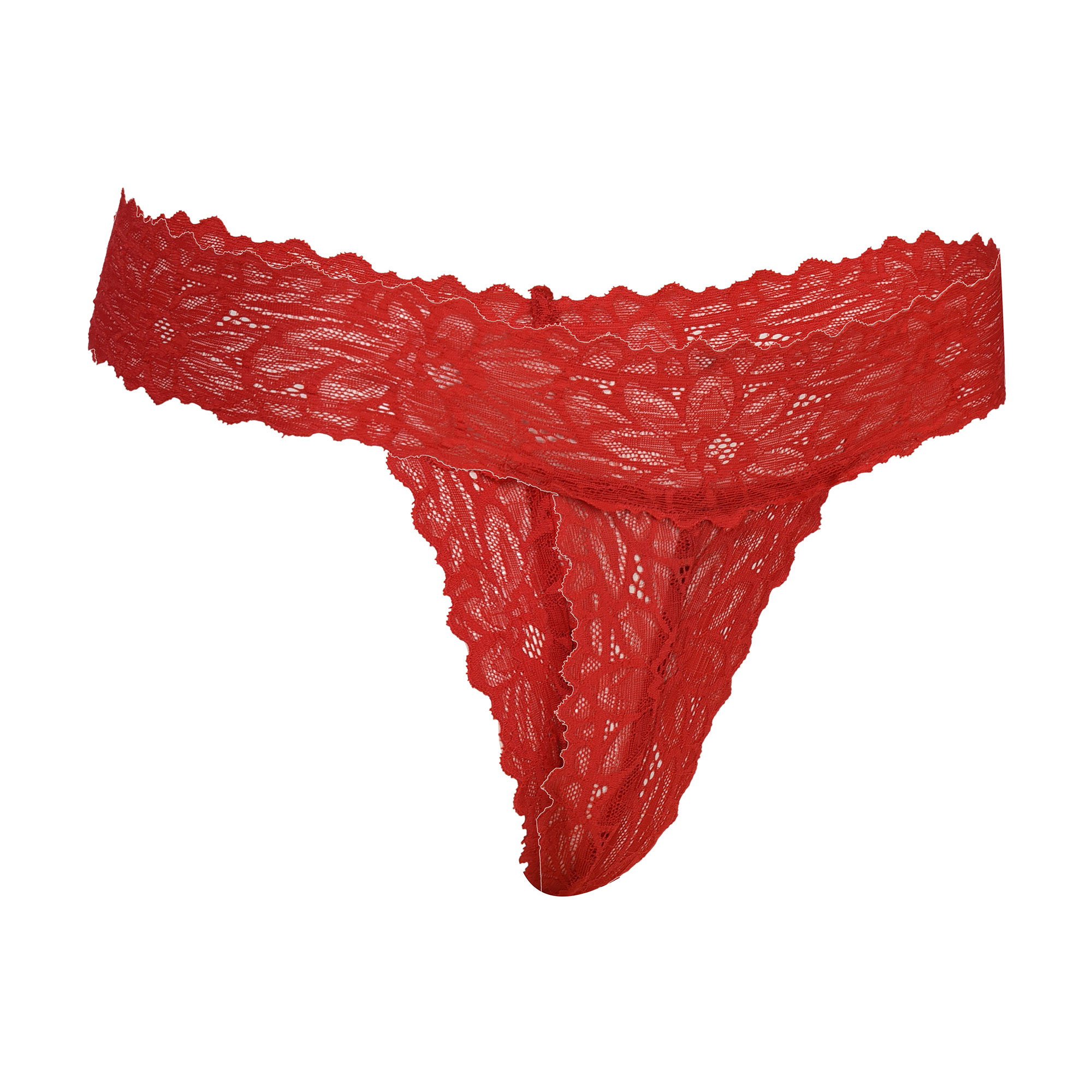  Pearlfly Women Lace G-String [Combo-2]