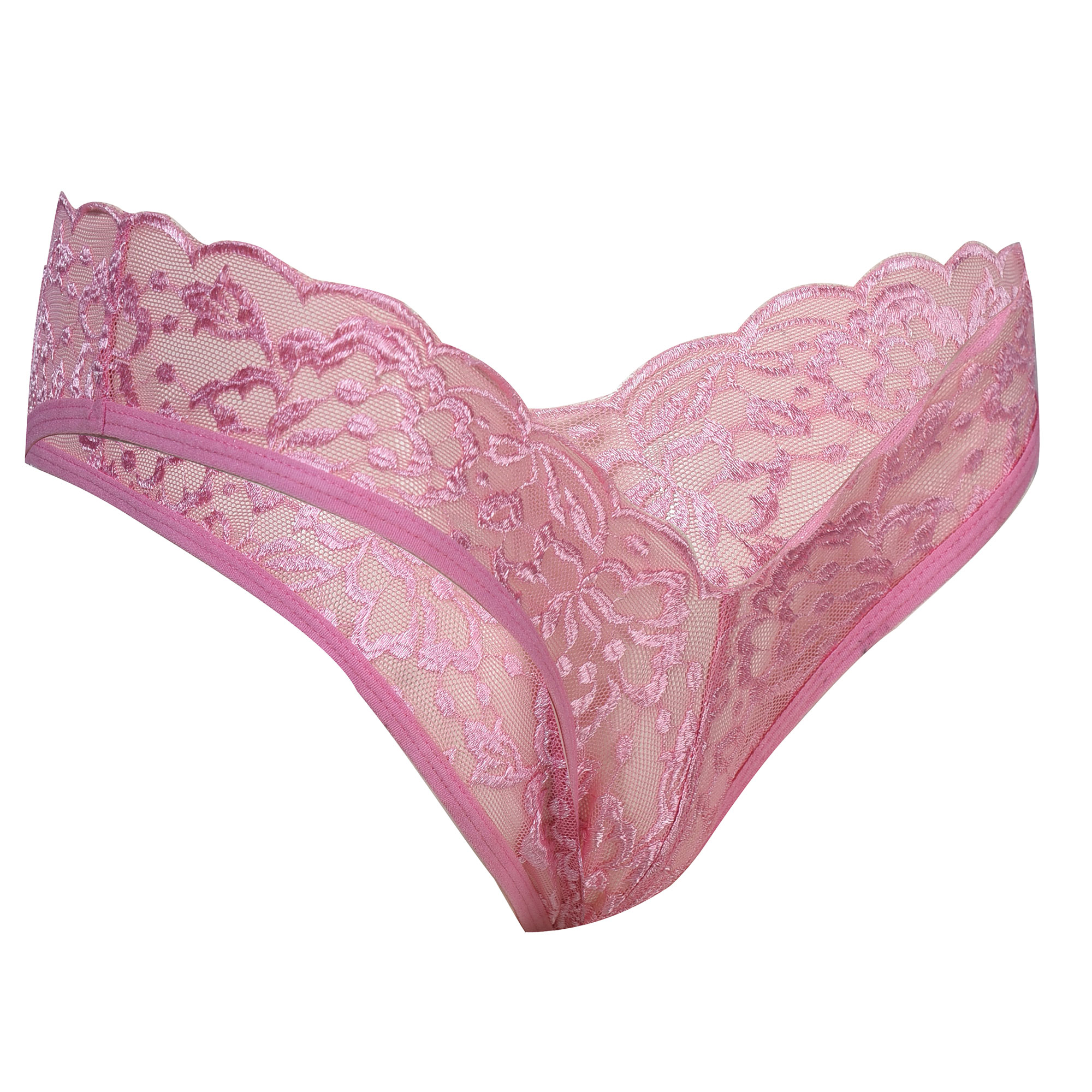 Pearlfly Women LaceThong  Panty [Combo-2]