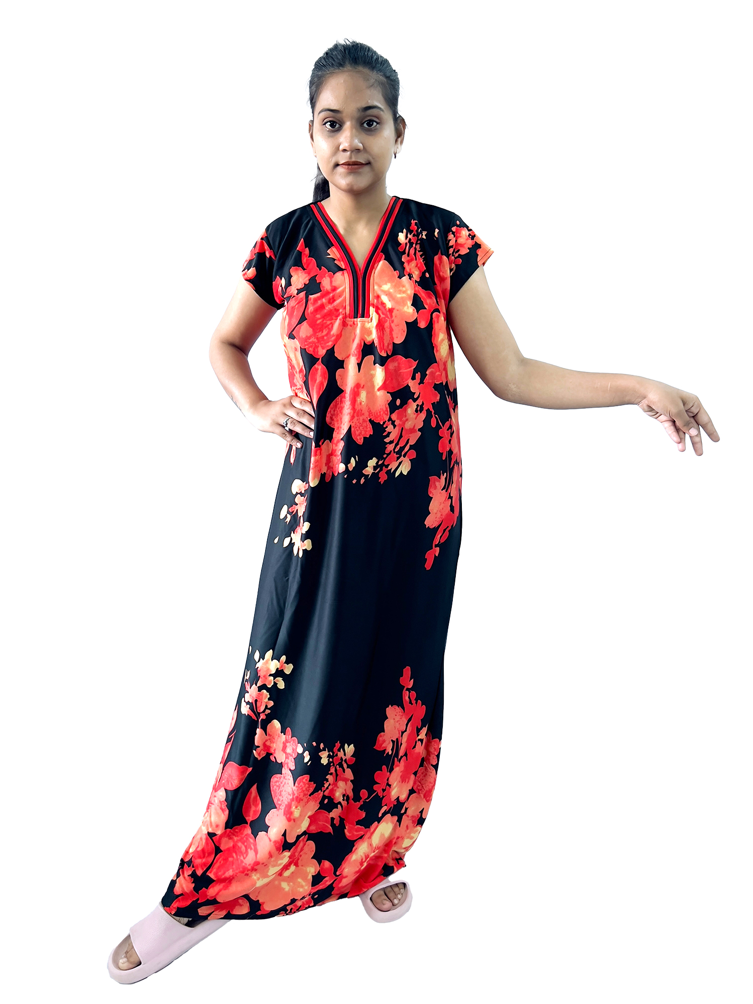 Pearlfly Sareena Women Maxi Nighty