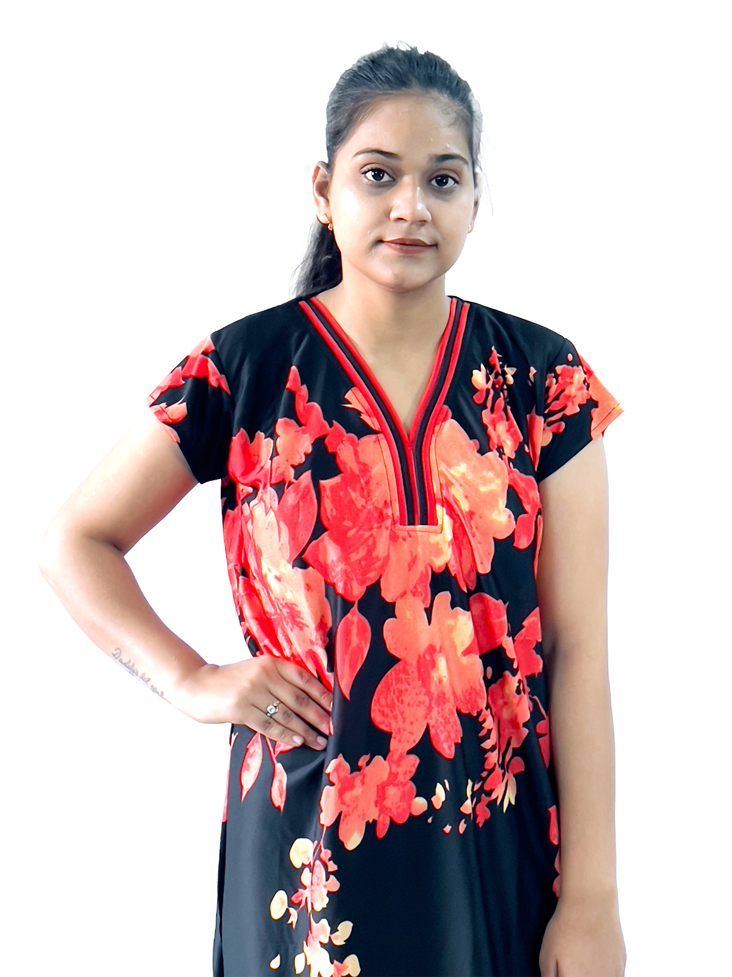 Pearlfly Sareena Women Maxi Nighty