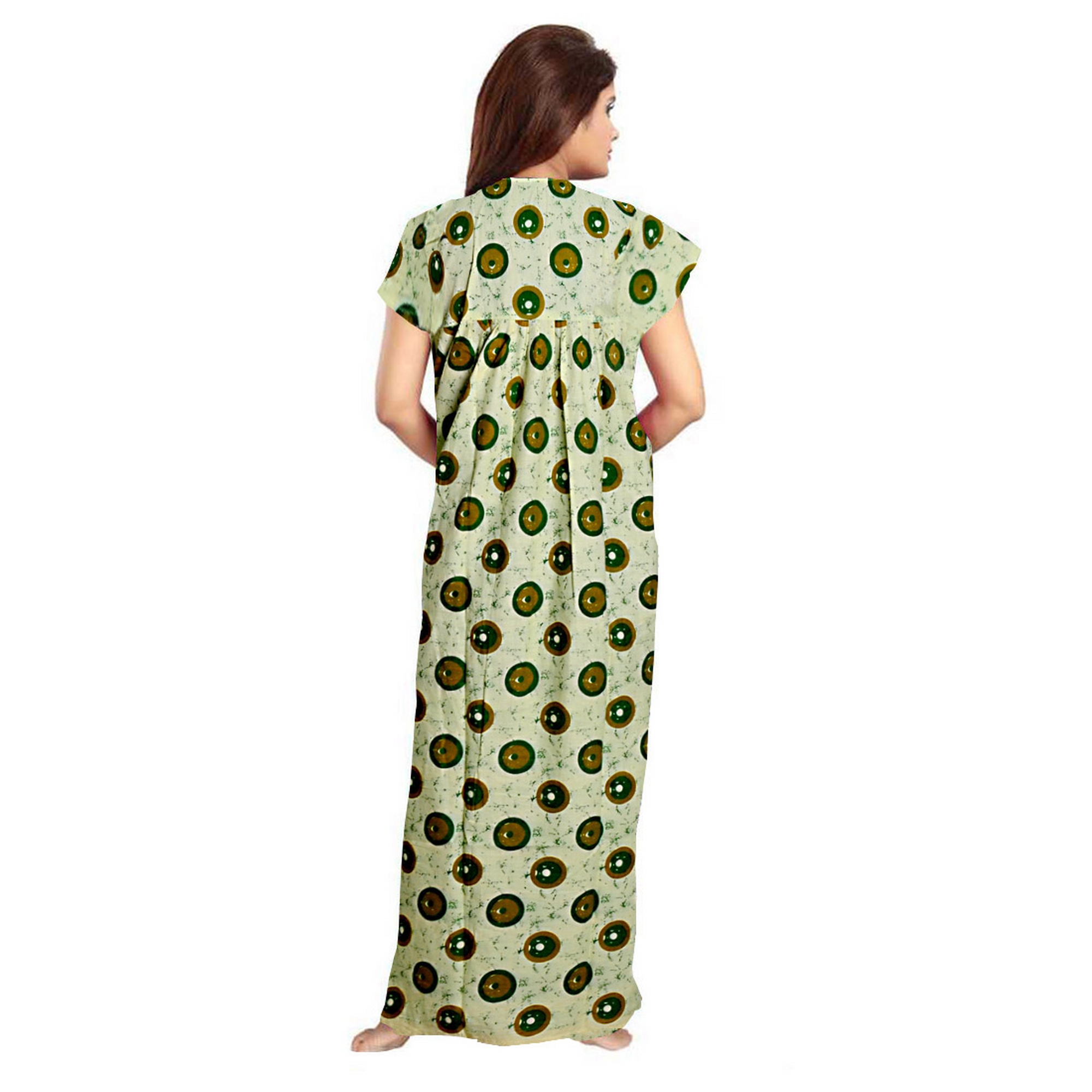 Pearlfly Women Cotton Nighty 
