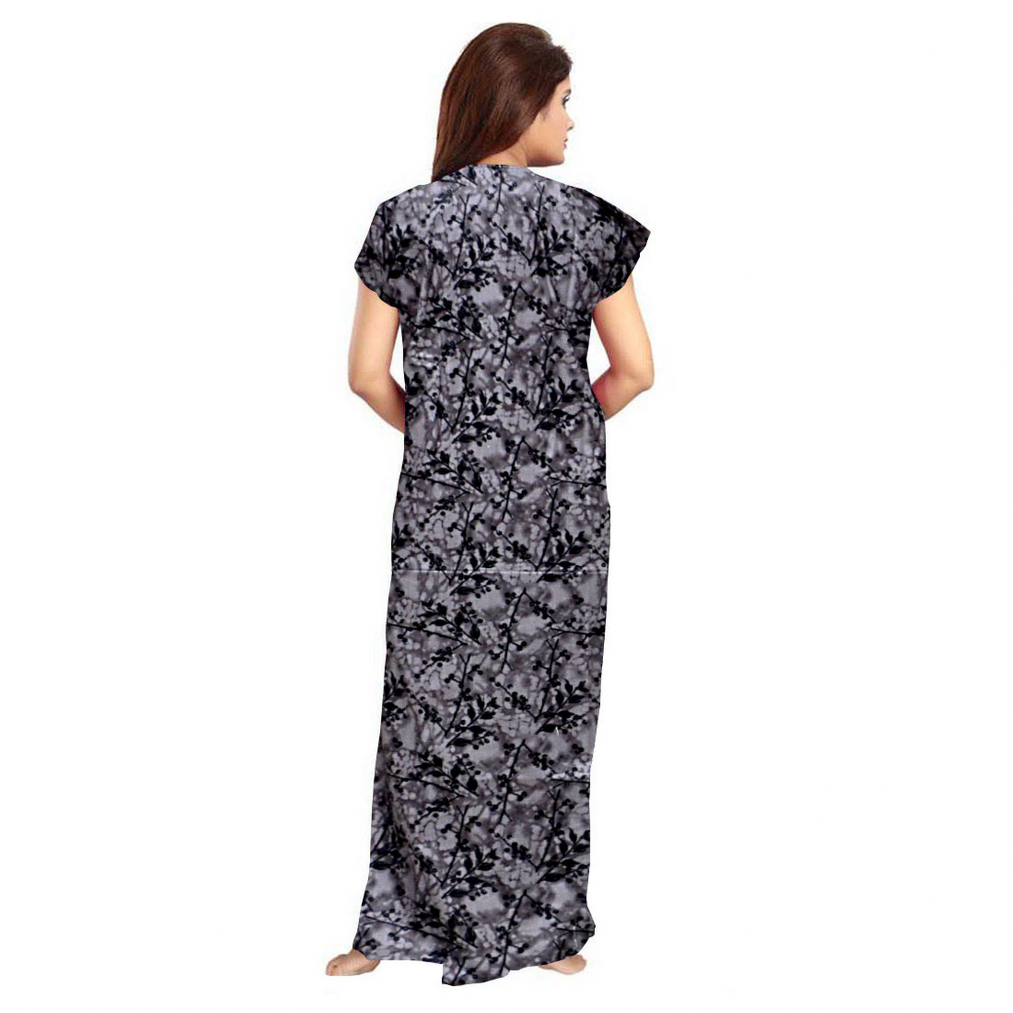 Pearlfly Women Cotton Nighty 