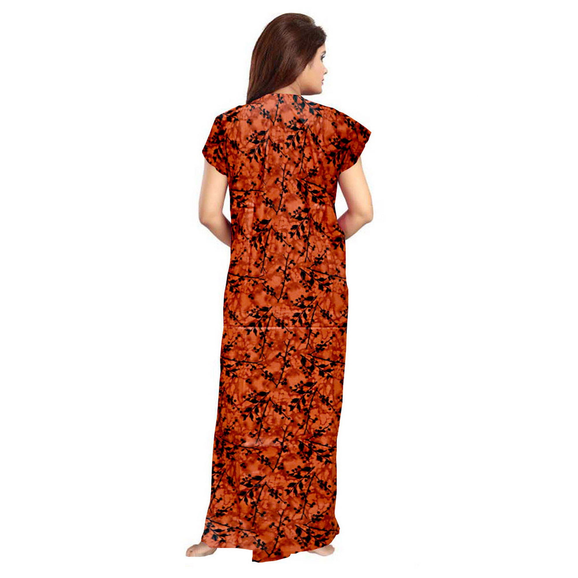 Pearlfly Women Cotton Nighty 