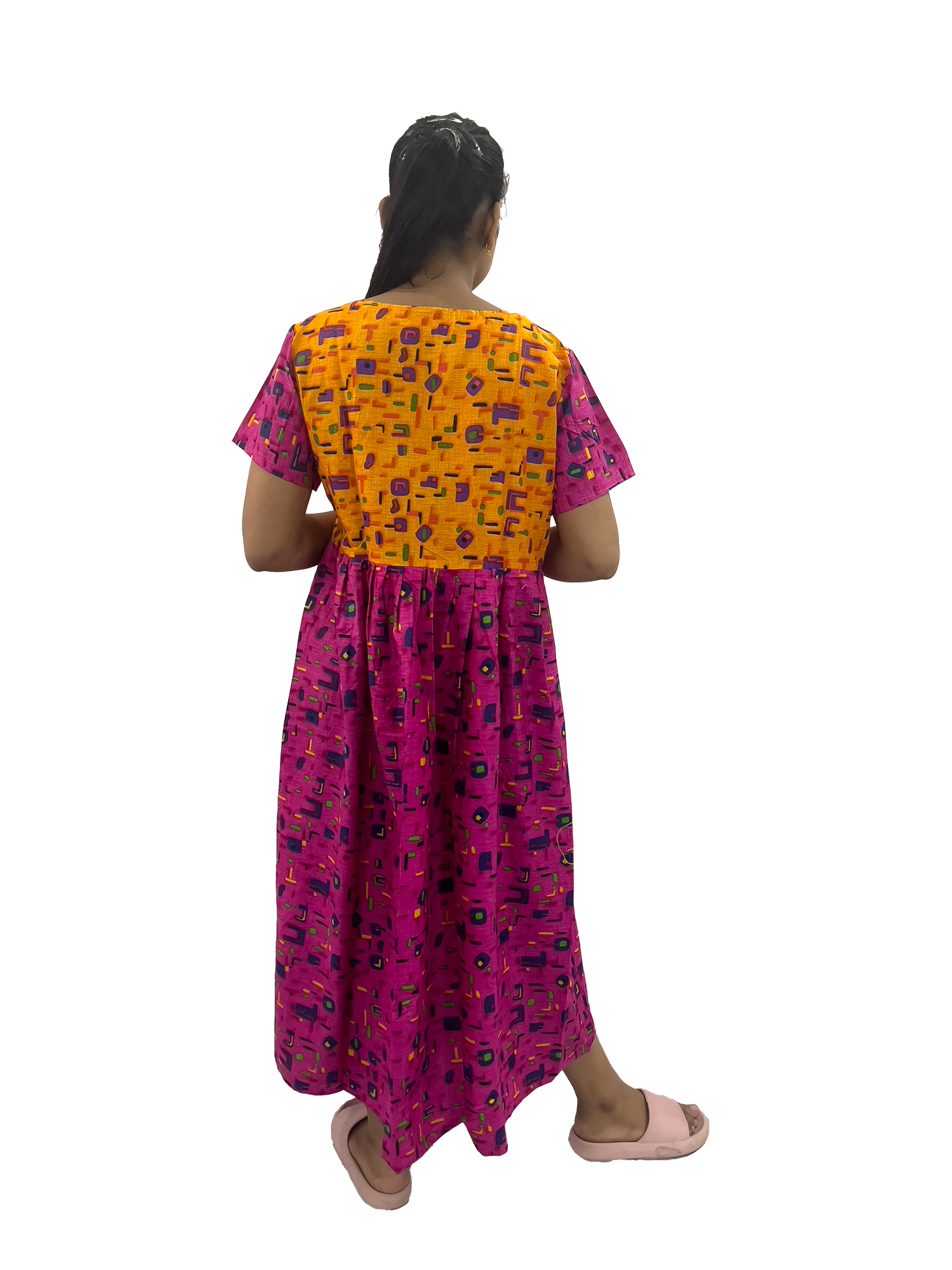 Pearlfly women cotton Nightgown