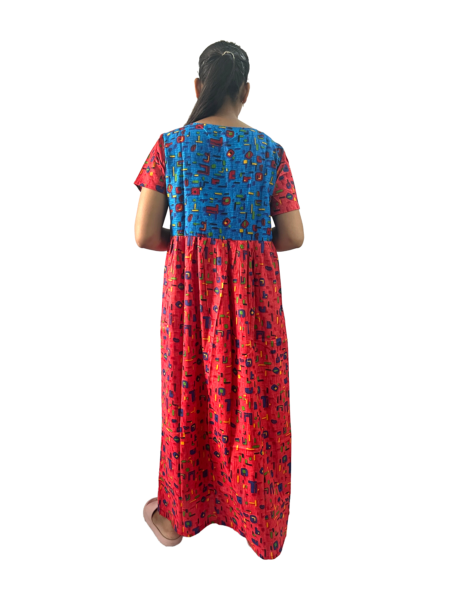 Pearlfly women cotton Nightgown