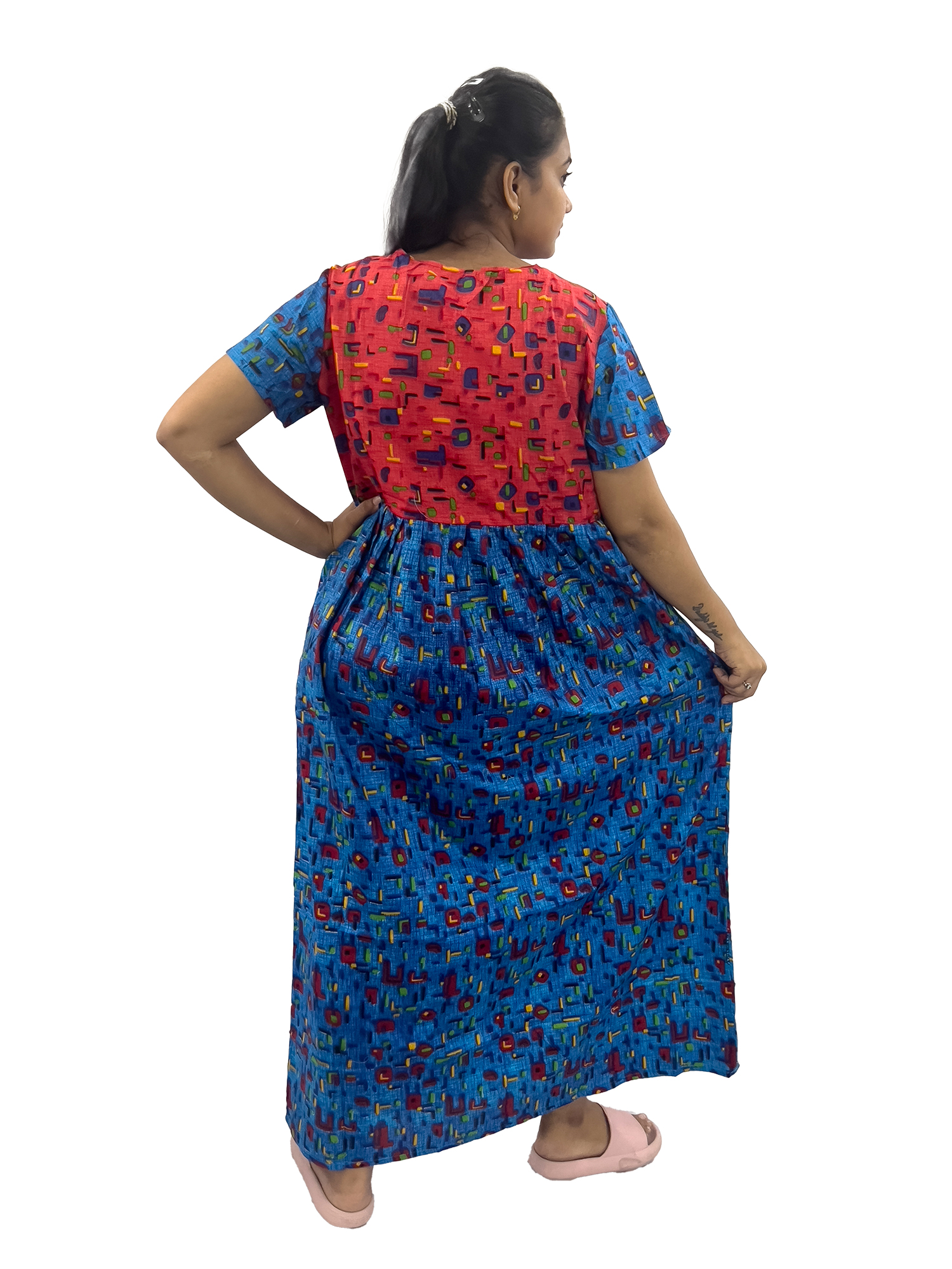Pearlfly women cotton Nightgown