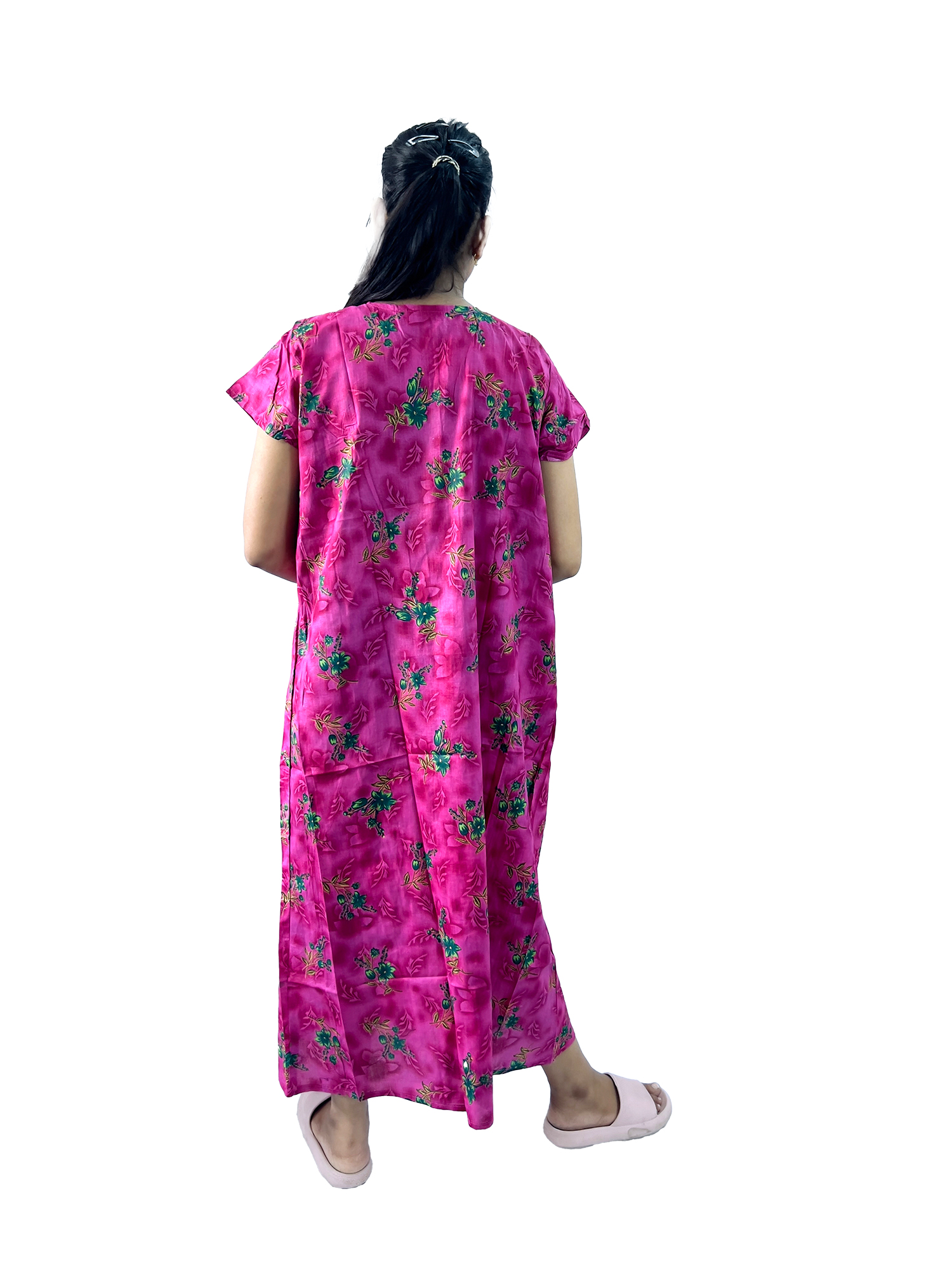 Pearlfly women cotton Nightgown