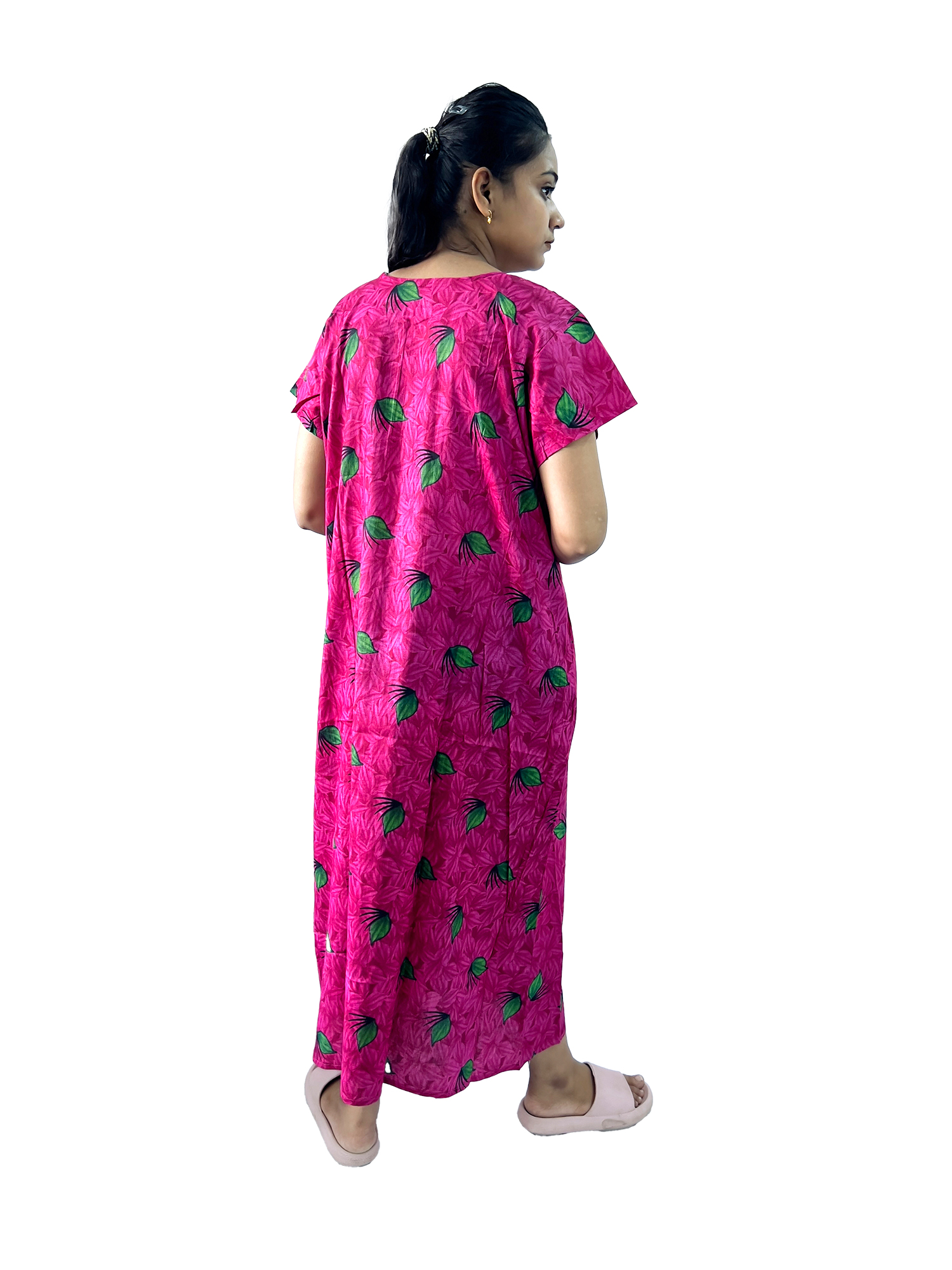 Pearlfly women cotton Nightgown