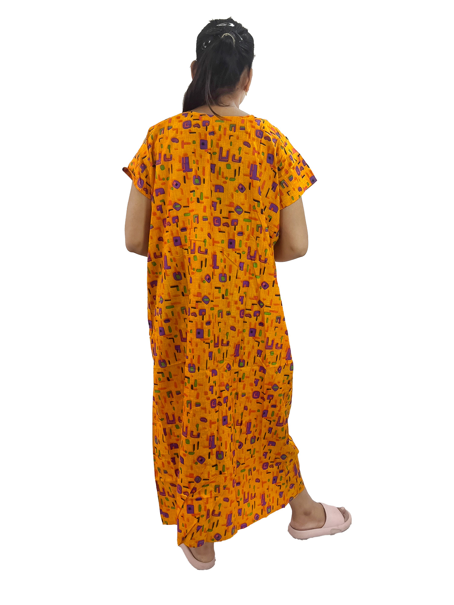 Pearlfly women cotton Nightgown