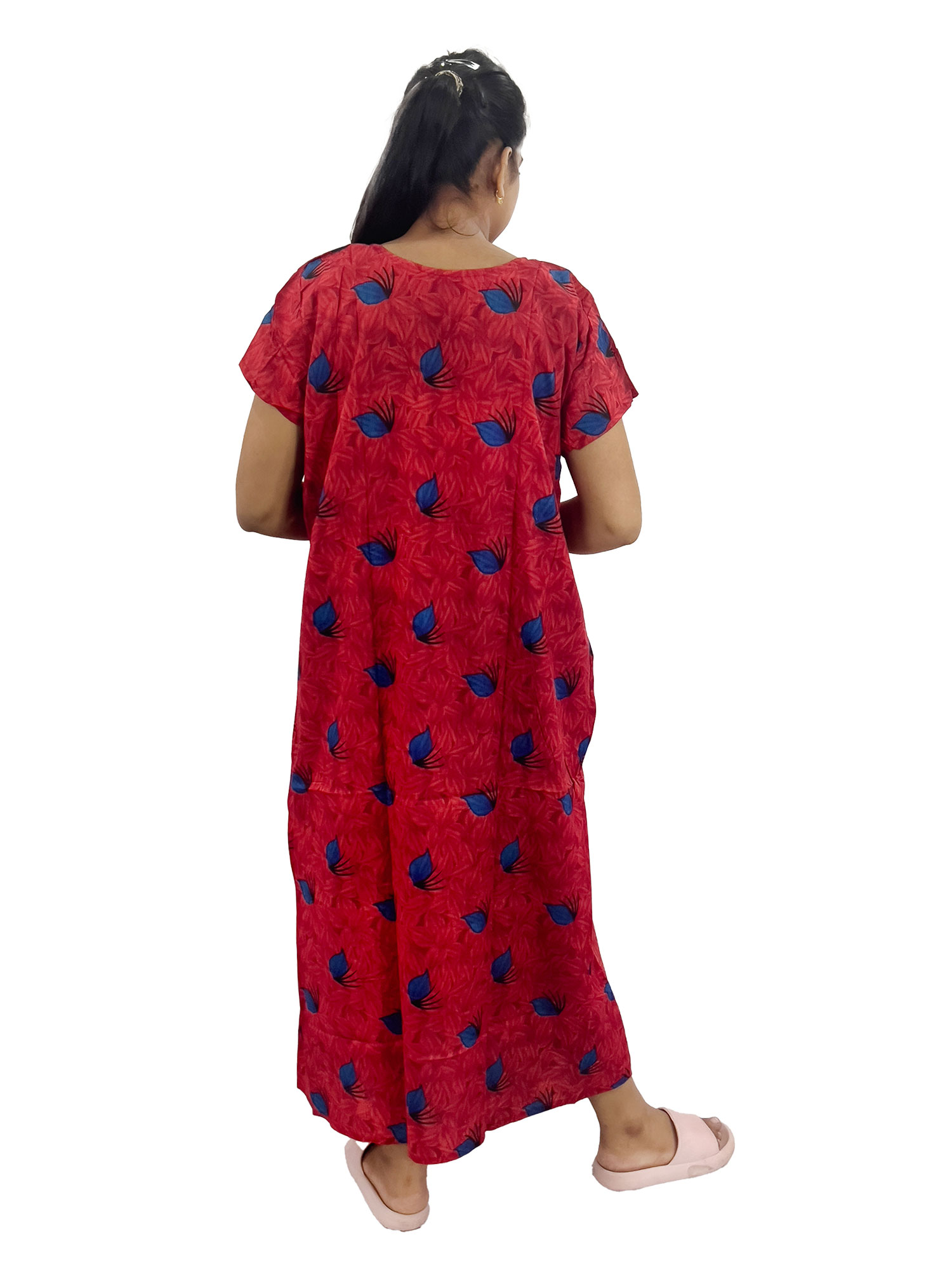 Pearlfly women cotton Nightgown [Combo-2]