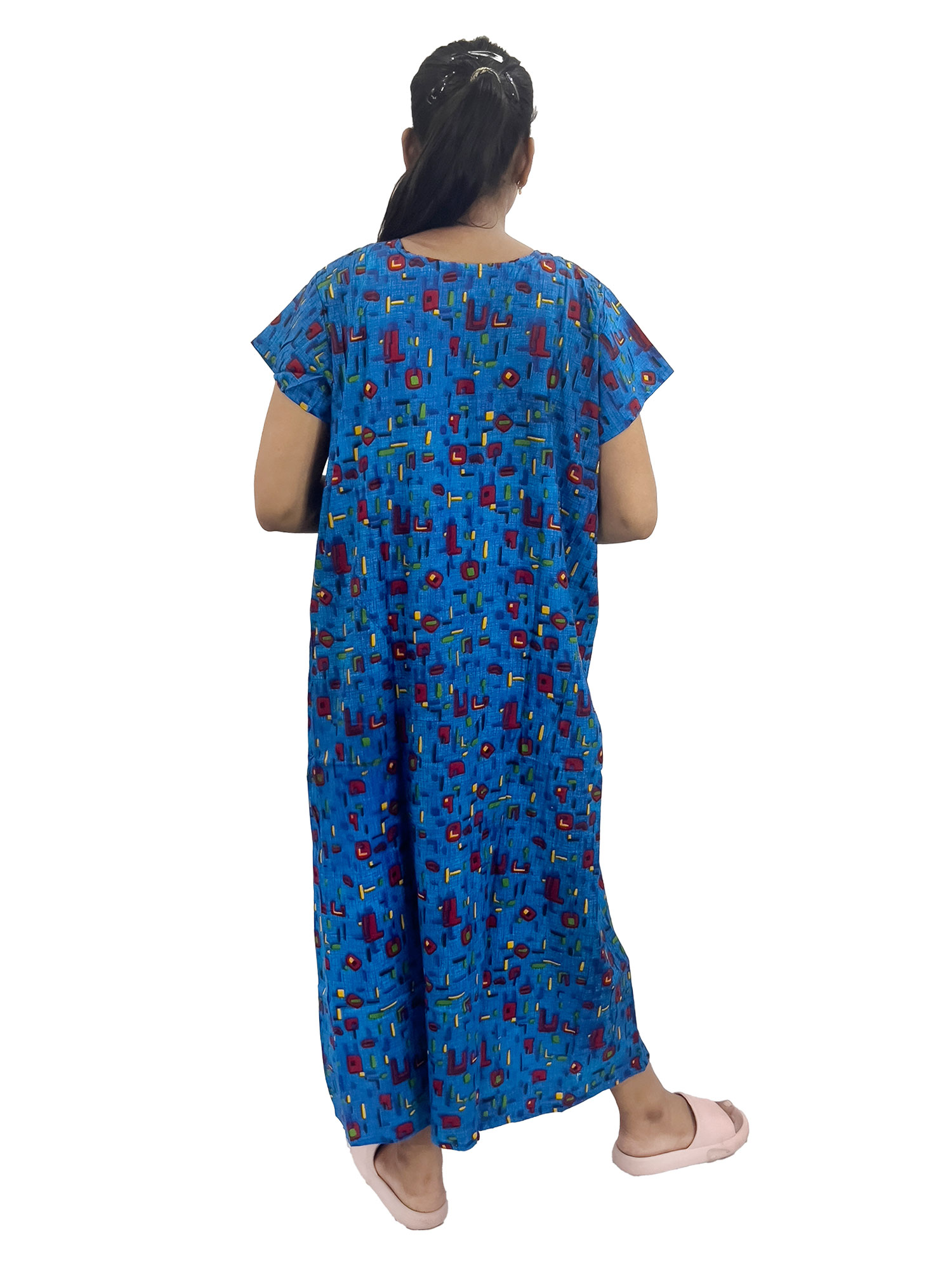 Pearlfly women cotton Nightgown [Combo-2]