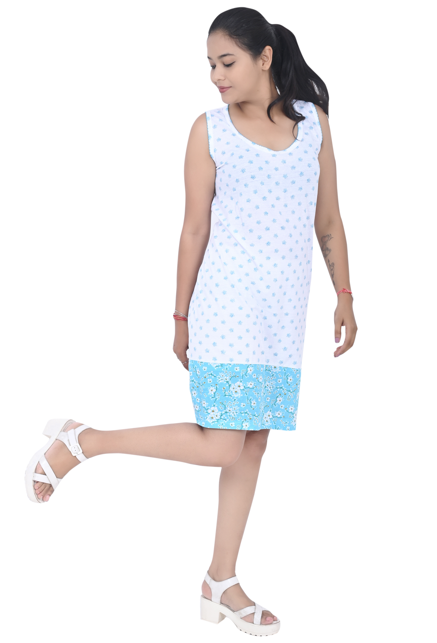 Pearlfly women cotton printed Daily wear 