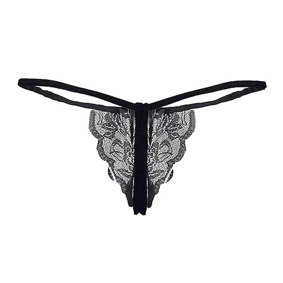  Pearlfly Women Lace G-String