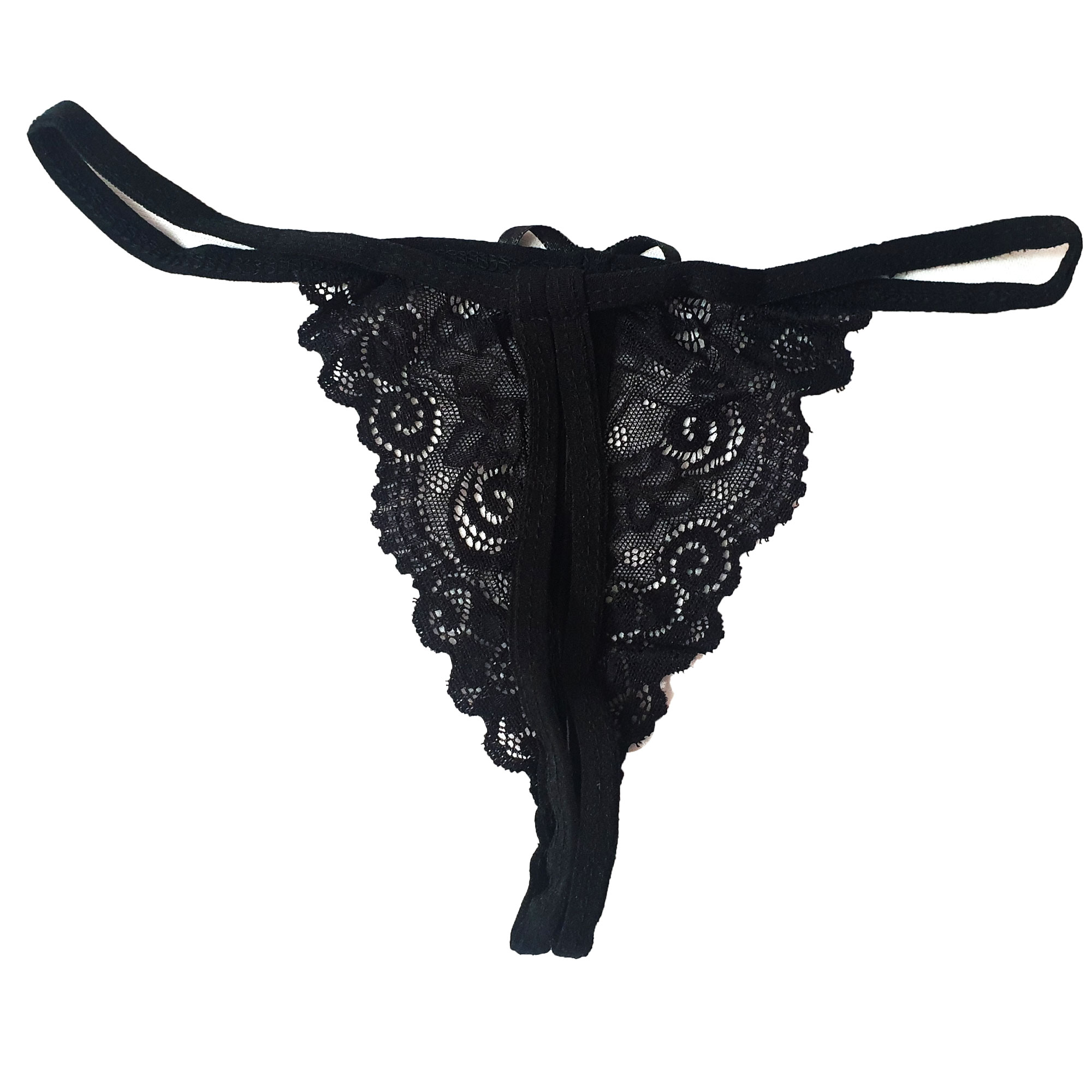  Pearlfly Women Lace G-String