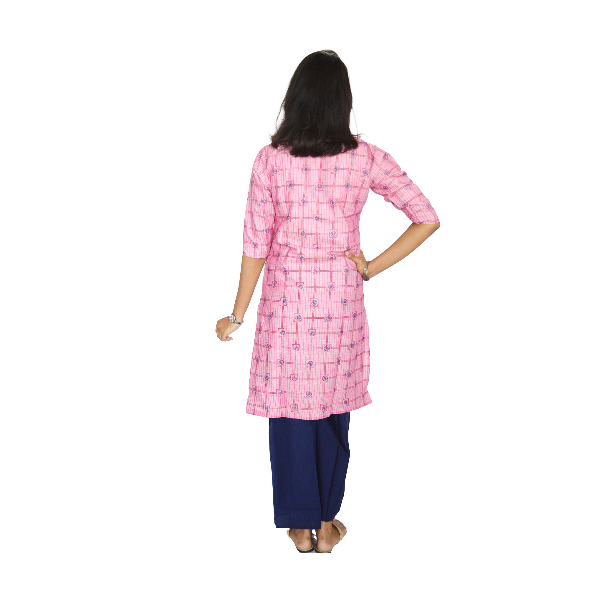 Pearlfly cotton printed kurti palazzo set